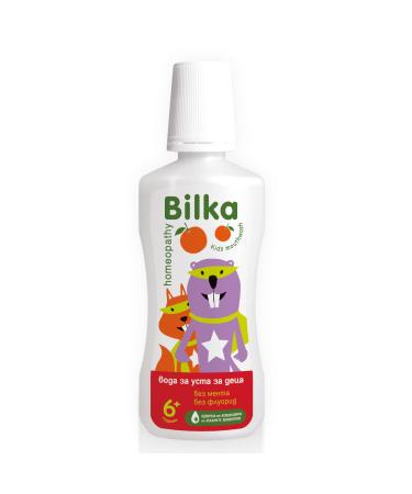 Bilka Homeopathy Children's Mouthwash 6+ years Remineralises teeth and freshens breath Fluoride-free Menthol-free 1x250ml - Buy Online on GoSupps.com
