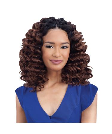 REMEDY CURL (1B Off Black) - Freetress 2X Wand Curl Crochet Braid Collection