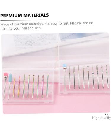 POPETPOP 1Set Alloy grinding head nail tools electrical tools wisking tool electric ceramic drill bits diamond drill bits nail care supplies Nail File Bit Nail Polishing Heads Manicure Tool - Buy Online on GoSupps.com