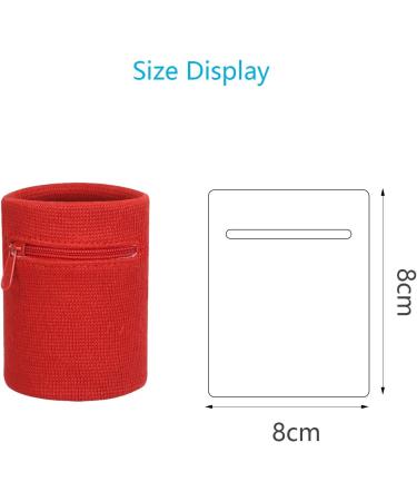 Buy Chala 4-Stk Welding Band Wrist Set | Sports Arm Bands with Zip Pocket for Fitness Running Cycling & Basketball - International Shipping Available - Buy Online on GoSupps.com