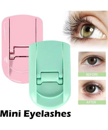 Mini Eyelash Curler Professional Multicolor Folding Makeup Auxiliary Cosmetic Curling Beauty Clip Eyelashes Eyelash Tools (Color : C8) - Buy Online on GoSupps.com