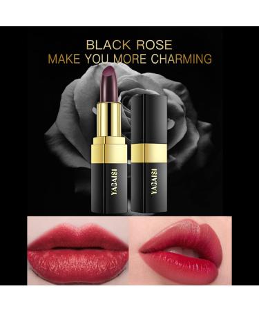 Yeweian 2 Pcs Magic Black Blue Lipstick Set - Color Changing Shimmer Lipstick for Long Lasting Moisturized Lips - Buy Online on GoSupps.com