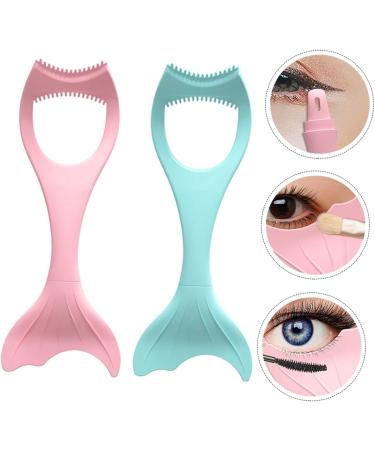 8 Pcs Mascara Brush Tools Mascara Aid Tool Women Silicone Eyeliner Bridegroom Cosmetic Mold - Buy Online on GoSupps.com