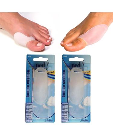 Reusable Bunion Relief Protector Guards - Washable Big Toe Gel Pad Shield for Friction Pressure Pain - Joint Cushion Corn Foot Pain Relief Spacer - Buy Online on GoSupps.com