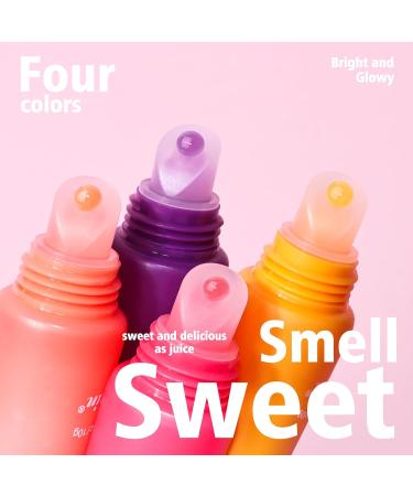 KYDA Peach Lip Gloss Balm | Moisturizing & Hydrating Lip Care for Dry Cracked Lips | Glossy Finish Tint - Buy Online on GoSupps.com