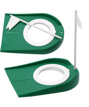 Adjustable Plastic Golf Putting Cup Practice Aids with Flag for Indoor & Outdoor Use - Buy Online on GoSupps.com