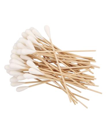 Buy Kosmetex 50x Wide Head Cotton Swabs - Premium Quality with Wooden Sticks Perfect for All Uses - International Shipping Available - Buy Online on GoSupps.com