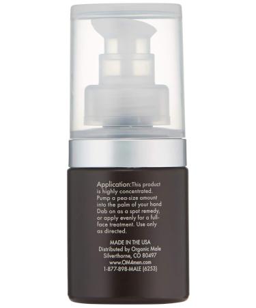 OM4 Control Oil Balancing Serum for Men | Breakout Relief with Salicylic Acid & St. John's Wort - Ideal for Oily/Combination Skin | International Shipping Available - Buy Online on GoSupps.com