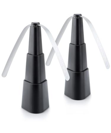 2 Pack Fly Fans for Tables Bug Repellent Fans for Outdoor Indoor Keep Flies Away Portable Automatic Fly Fans Fly Fans with Hook for Picnic Patio Restaurant Party Home Camping Garden Dining