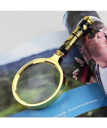 Magnifying Glass 10 Times The high-Definition Reading Handheld Portable Optical Elderly 10X The Optical Glass HD Eye fine Work fine Made in China - Buy Online on GoSupps.com