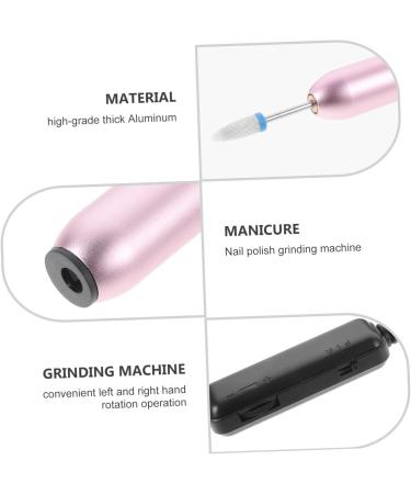 1 Set Polisher Nail File Manicure Aluminum Alloy 11.2X2X2CM Rose Gold - Buy Online on GoSupps.com