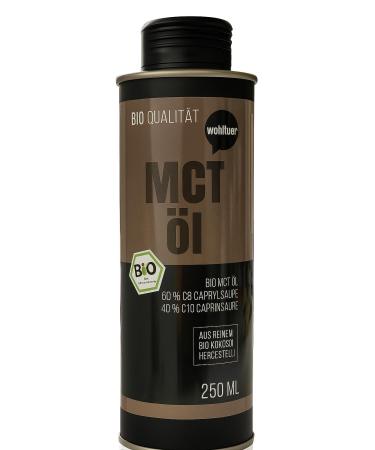 Wohltuer Wohltuer MCT Organic Oil 250 ml Made from pure organic coconut oil Caprylic acid C8 and capric acid C10 Pou