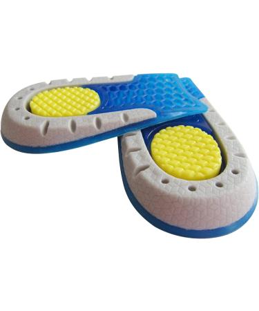 Height Increase Heel Insoles for Men & Women - Gel Lift Inserts for Comfort & Elevation | Invisible Cushion Pads 0.6" Heel Height - Buy Online on GoSupps.com