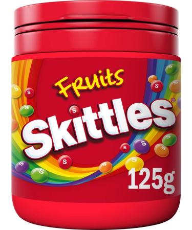 SKITTLES - Fruits flavored sweets - Box of 125 g