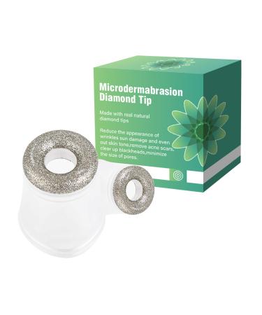 NEWDERMO Premium Diamond Microdermabrasion Tips - Medical Grade Stainless Steel Accessories, Safe for All Skin Types. (Diamond Tip)