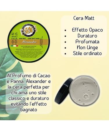 Happy Hour' Alexandre Mat Hair Wax 100 ml Made in Italy - Buy Online on GoSupps.com