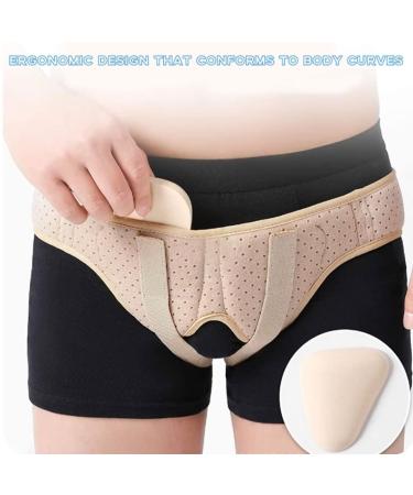 ZWEBY Hernia Belt for Men - Adjustable Inguinal & Sports Hernia Support Truss | Breathable with Removable Compression Pads - Buy Online on GoSupps.com