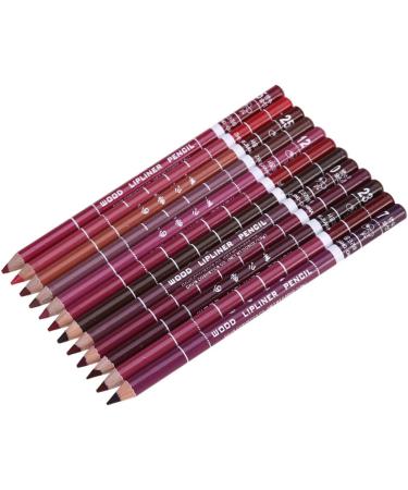 LALAFINA Pcs Lip Liner Eyebrow Pen Pipliner Pencil Lip Makeup Set Lip Liner Pencils Eyebrow Pencil Water Proof Lip Makeup Lipliner Pencil - Buy Online on GoSupps.com