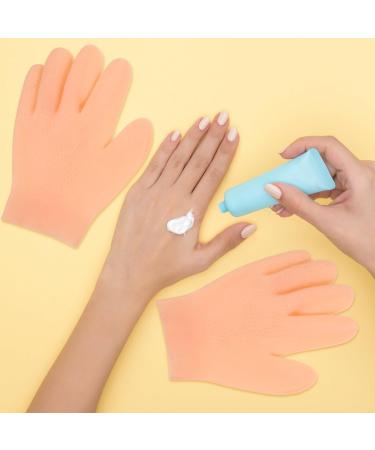 FOMIYES Moisturizing Gloves Socks Set Gel Lined Sock and Glove Soften Repairing Dry Cracked Hands Feet Skin Care Tools for Women Men - Buy Online on GoSupps.com