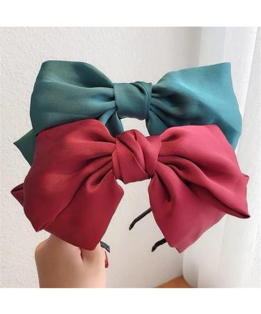 WENLII Big Bow Headband - Sweet Hair Accessories for Women (Color D, Size 1) - Buy Online on GoSupps.com