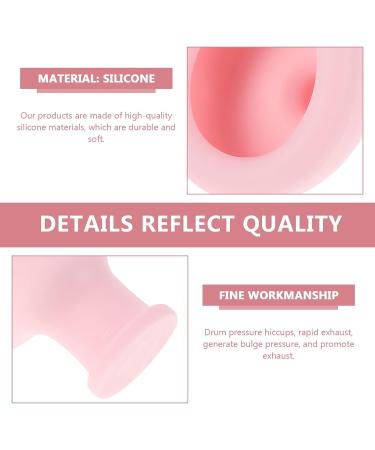 Palm Chest Percussion Cup Baby Massager - Phlegm Remover & Back Massage Tool for Nursing Bed Rest - Pink - Buy Online on GoSupps.com