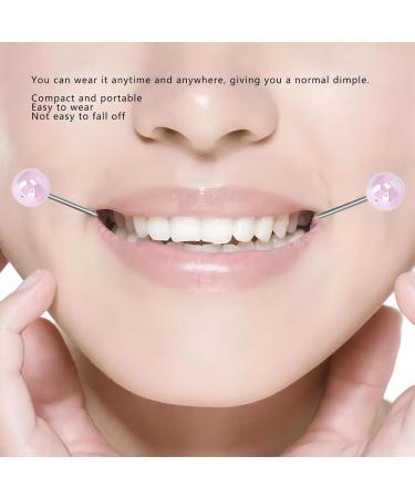 Facial Dimple Trainer - Portable Dimple Maker Balls for Stronger Smile & Cheeks - Improve Facial Muscles - Purple - Buy Online on GoSupps.com