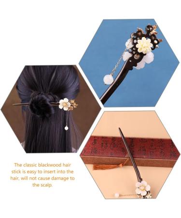 LALAFINA Antique Hair Clasp Hair Clasp Hair Styling Accessories Hairpins Hair for Women Bride Hair Clip Bridal Hair Clip Japanese Hairpin Floral Modeling Miss Glass Tassel Hair - Buy Online on GoSupps.com