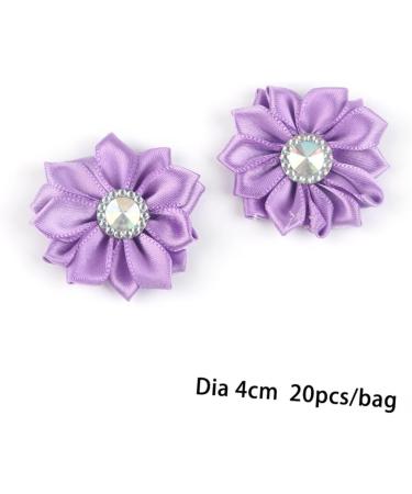 Alipis 1 20pcs Head Band Listones para Manualidades Ribbon Cloth Flower Headband The Flowers Clothes Flower Purple Size 1 - Buy Online on GoSupps.com