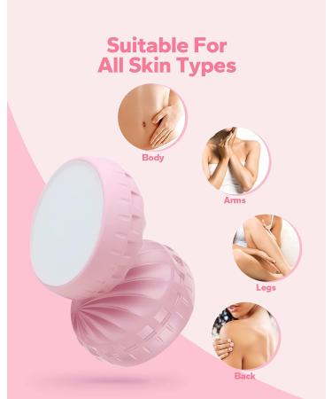 Upgraded Meto Crystal Hair Eraser for Women and Men - Painless Hair Removal Tool for Arms, Legs, Back - Reusable & Washable Epilator (Pink) - Buy Online on GoSupps.com