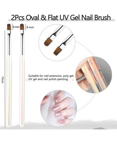 BQAN 5pc Nail Art Brushes Set for Ombre, Painting, and UV Gel Designs - Buy Online on GoSupps.com