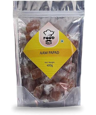 Foodholic Aam papad Premium Khatta-Meetha Aam Papad Slice Bar Combo of Black-Yellow (400 Gm Each)_Packing May Vary - Buy Online on GoSupps.com