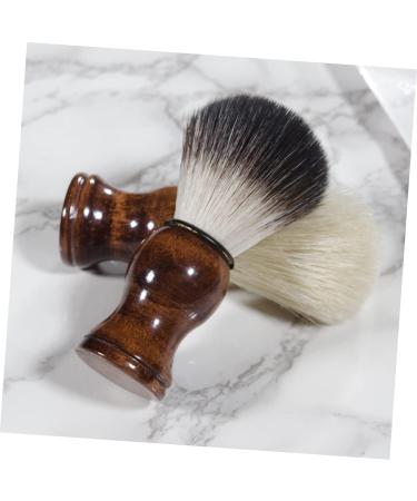 Beavorty Wooden Shaving Brush for Men - 11x3.2CM Nylon Beard Grooming Tool - Buy Internationally - Buy Online on GoSupps.com