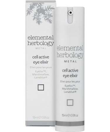 Elemental Herbology Cell Active Eye Elixir Eye Cream 15ml - Anti-Ageing Eye Cream for Mature Skin - Revitalising Eye Serum - Buy Online on GoSupps.com