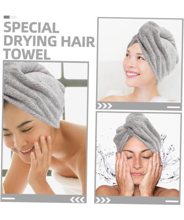 Buy Amosfun 2pcs Dry Hair Cap - Fast Drying Turban & Shower Towel Wrap for Efficient Hair Drying | International Shipping Available - Buy Online on GoSupps.com