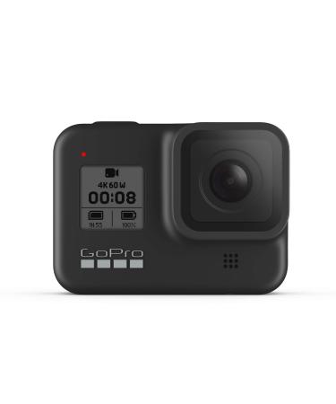 GoPro HERO8 Black - Waterproof Action Camera with Touch Screen 4K Ultra HD Video 12MP Photos 1080p Live Streaming Stabilization