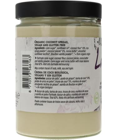 Crema Blanca con Coco Bio 600g La Vida Vegan - Buy Online on GoSupps.com