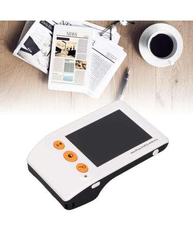 KOSDFOGE Digital Video Magnifier 2x 25x Zoom Portable Electronic Reading Aid with 3.5 Inch LCD Screen for Low Vision - Buy Online on GoSupps.com