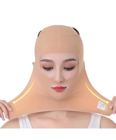 Fiakup Double Chin Strap Face Slimming | V Lines Chin Strap for Neck Reduction | Chin Strap for Double Chin for Women Face Slimming Lift Tape Enhancer 2XL