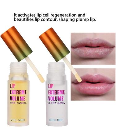 Lip Plumper Essential Oil Full Lip Enhancer Moisturize Lips Light Lip Wrinkles Moisturize Lip Oil(For Day + Night Use) - Buy Online on GoSupps.com