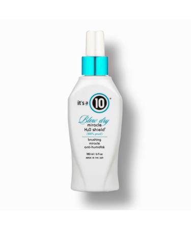 A 10 It's Blow Dry Miracle H2O Shield - Leave In Weather Protectant Treatment Frizz Free Moisture Locking 6 fl. oz.