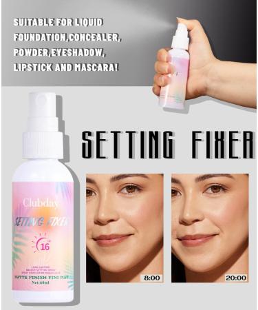 Matte Finishing Spray | Long Lasting Face Mist | Non-Drying Formula for All Skin Types | Lightweight Hydrating Makeup Spray - Buy Online on GoSupps.com