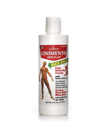 Germa Liniment Udder Plus. Natural Topical Analgesic Ointment. Relief for Pain and Aches in Joints and Back. With Chile Extract. 6 oz