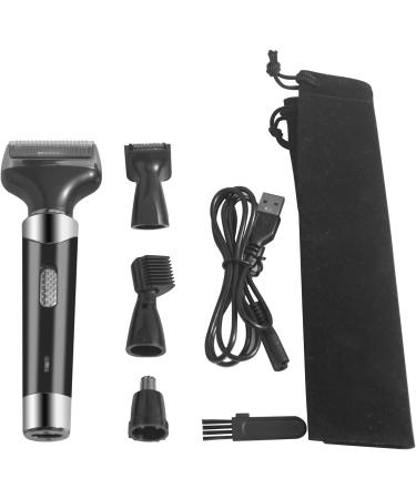 Ear and Nose Nasal Hair Trimmers for Men 4 in 1 Mens Beard Trimmer Face Shaver Electric Razors for Facial Grooming Eyebrow Nasal Ear Hair Public Hair Trimmer Set 4in1 - Buy Online on GoSupps.com
