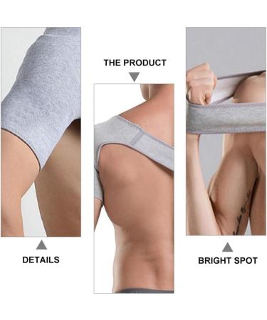 Sgnsvj Shoulder Stability Bandage Compression Adjustable Right Left Shoulder Brace Fitness Shoulder Support Bandage L Large - Buy Online on GoSupps.com