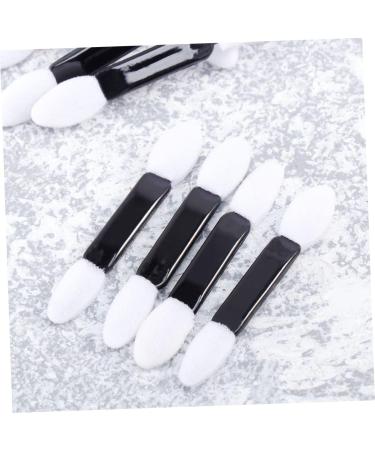 VINTORKY Eyeshadow Applicators 100pcs Sponge Women Eyeshadow Brush Makeup Eyeshadow Brush Applicator Brush Women's Eye Cream Mix M White - Buy Online on GoSupps.com