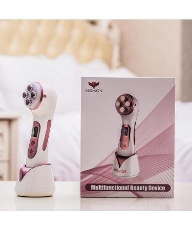 Buy Ultrasound Facial Beauty Device 5-in-1 | Anti-Aging Anti-Wrinkle LED Massager | International Shipping - Buy Online on GoSupps.com