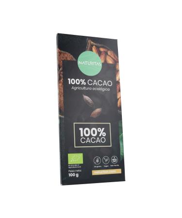 Naturitas 100% Organic Dark Chocolate 100g Naturitas Essentials | Organic Farming |