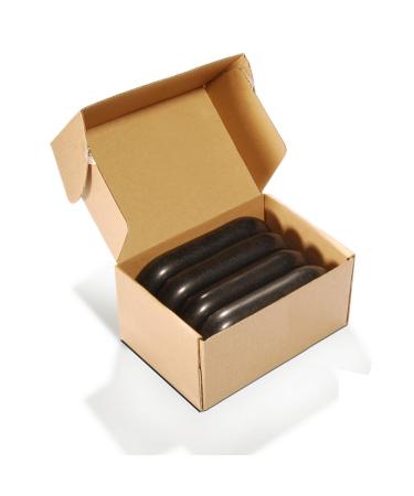 Master Massage Large Ovular Basalt Hot Stone Massage Stones America Brand (XXX) 4 Pieces (1 Pack)