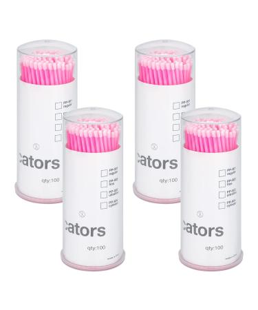 G2PLUS 400PCS Micro Applicators Brushes Pink Disposable Disposable Micro Applicators Eyelash Extension Swabs for Eyelashes Extensions Crafting - Buy Online on GoSupps.com