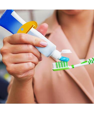 Ariou Toothpaste Squeezer - Easy Press Tool for Reduced Waste in Toothpaste Cosmetics & Facial Cleaners | Eco-Friendly Tub Squeezing Roller Clip - Buy Online on GoSupps.com